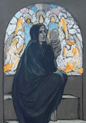 Madonna and child - and,