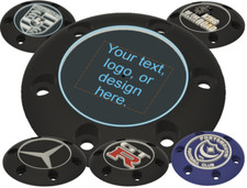 Logitech G27, G29, G920, G923 Custom Faceplate/Centre Cap Logo-Ask 4 Other Logos