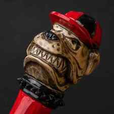 handmade hand carved bull dog