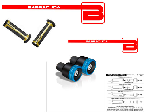 Barracuda gold knobs - barracuda,