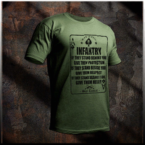Infantry shirt infantryman - t-shirt,