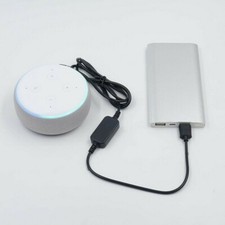 Adapter Cable Power USB Charger Cord fit for Amazon Echo Spot&Echo Dot 3rd gen