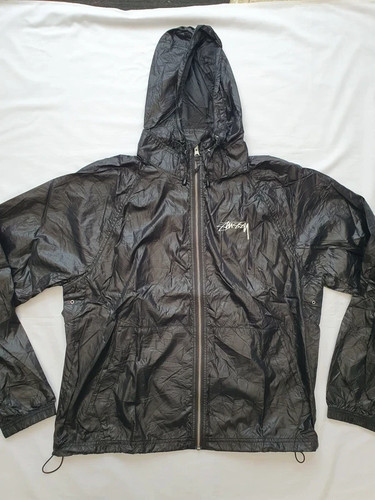 Stussy beach shell - beach, wrinkled