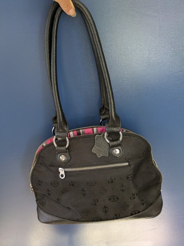 Poodlebag black striped - poodlebag,