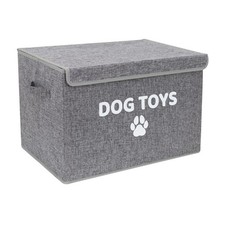 Dog Toy Box Foldable With