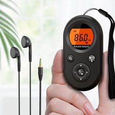 AM FM Radio, Rechargeable