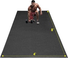 Large Exercise Mat 8' x 6'/8'
