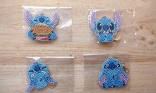 4 Handmade Sparkly gem Stitch