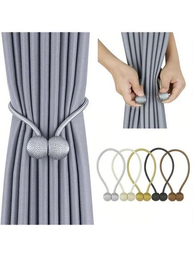 2pcs magnetic curtain tie - 2pcs,