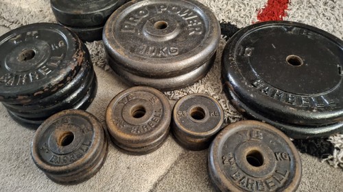 80kg york iron weight - york,