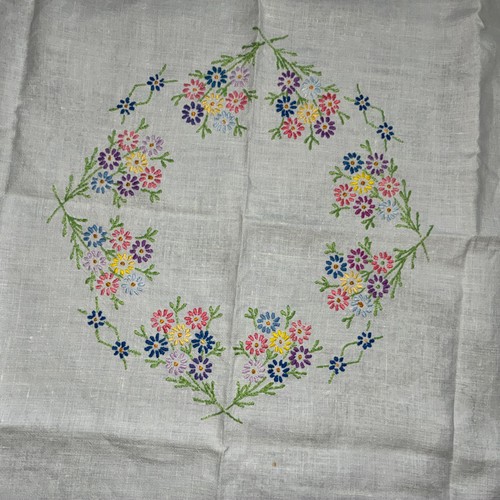 Small vintage hand - vintage, embroidered