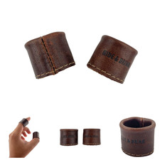 Leather Ring Thimble 2 Pack