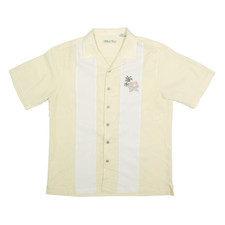 BATIK BAY Mens Cream & White