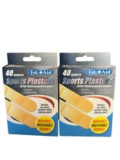 2x Cushioned Sports Plasters