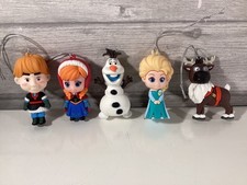5 Disney’s Frozen Christmas Tree Decorations - Elsa Anna Olaf Kristoff Sven