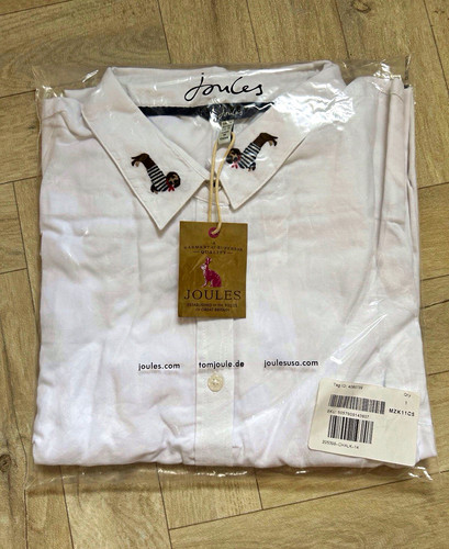 Joules white button - joules,