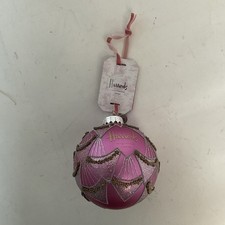 Harrods Large Bauble Pink