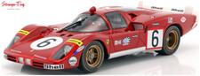 IXO Models Ferrari 512S Long Tail #6 24h Le Mans 1970 Vaccarella 1:18 Scale