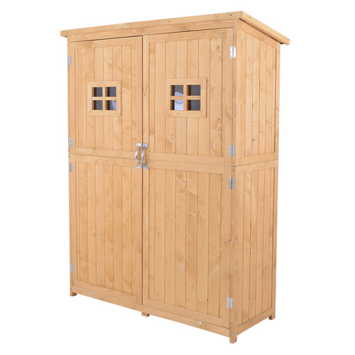 Garden shed double door - garden, w/double