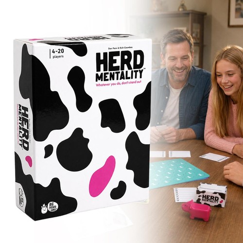 Herd mentality cow - mentality, theme