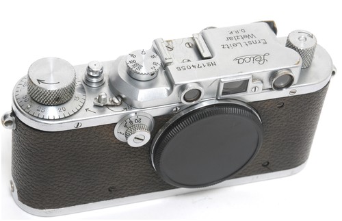Vintage leica iii camera body - camera,