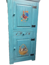 Antique French Oak Painted