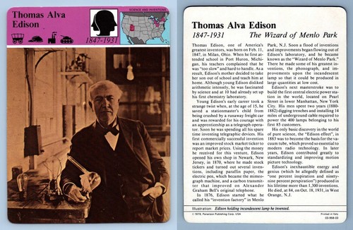 Thomas alva edison - alva,