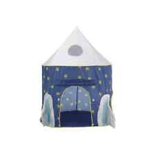 Space Rocket Play Tent Blue