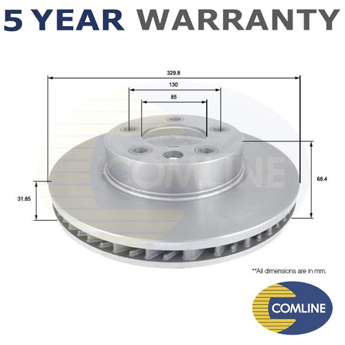 Comline front left - front, disc