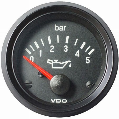 Vdo oil pressure - pressure, cockpit