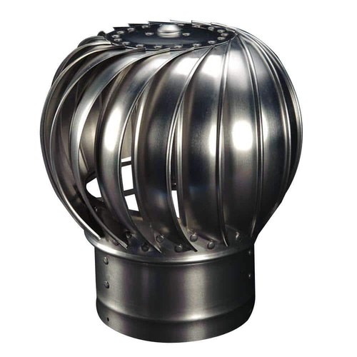 Whirlybird wind turbine in - wind,