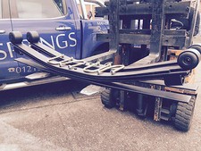 PAIR OF FORD TRANSIT MK 7 2007-13 2+1 76MM WIDE SPRINGS + U BOLTS