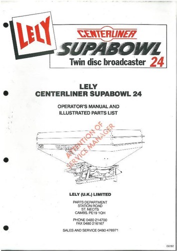 Lely centerliner supabowl - lely, 24