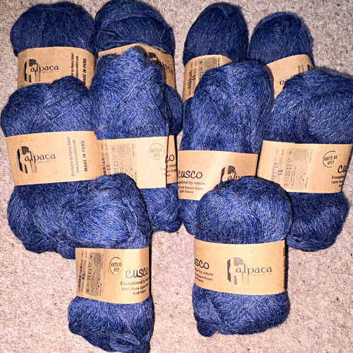 Alpaca select cusco ply blue - alpaca,