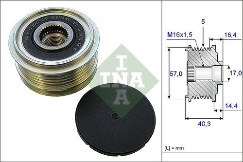 For ina 535 0187 - for, alternator