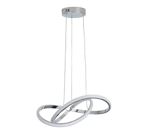 Chrome pendant ceiling light - chrome,