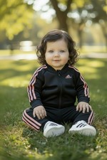 Adidas Baby Zip Track Suit New
