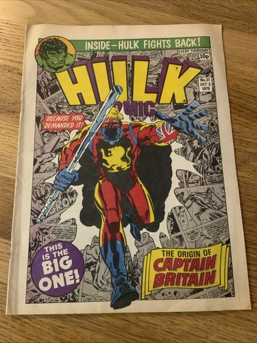 Vintage hulk comic oct 3 - no,