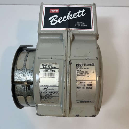 Beckett oil burner housing - oil, afg