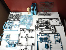 MG Gouf Custom partially built Gundam model kit, missing parts