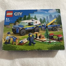 LEGO City 60369 Mobile Police Dog Training  Set New PleaseReadDescription