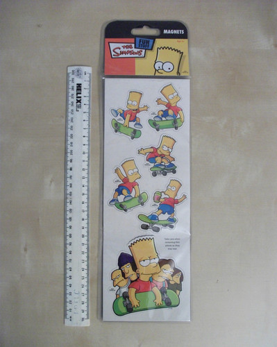 The simpsons bart magnets 2008 - magnets,