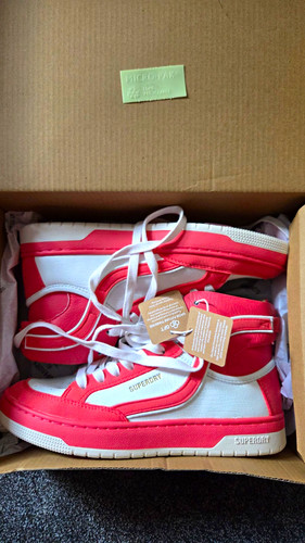 Superdry red white - red/white, top