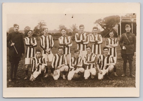 Rppc wwi era football - wwi, team