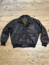 SCHOTT  LEATHER  AVIATOR