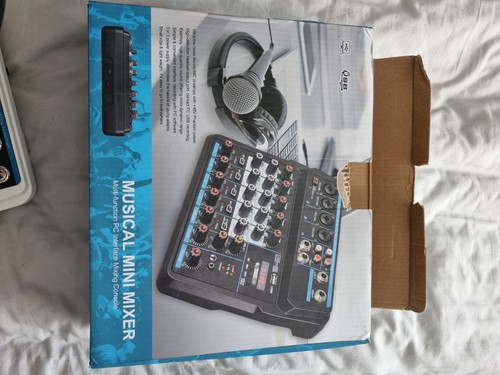Channel mixer with - 4-channel, dj