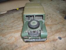 LARGE METAL BRITISH ARMY LAND ROVER  ORNAMENT