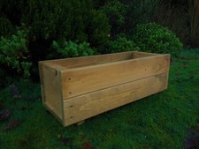 Garden wooden planter - wooden,