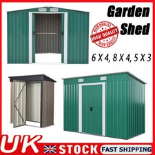 Metal garden shed 8 x - 6,
