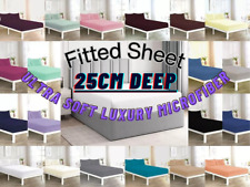 Microfiber Fitted Sheet Extra